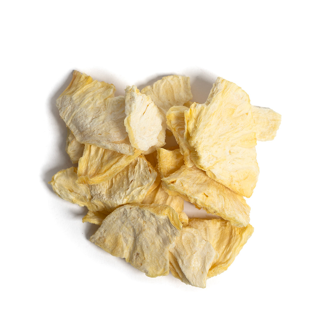 HapHug Freeze Dried Pineapple Snacks . Vegan Friendly, No Sugar Added, 100% Natural