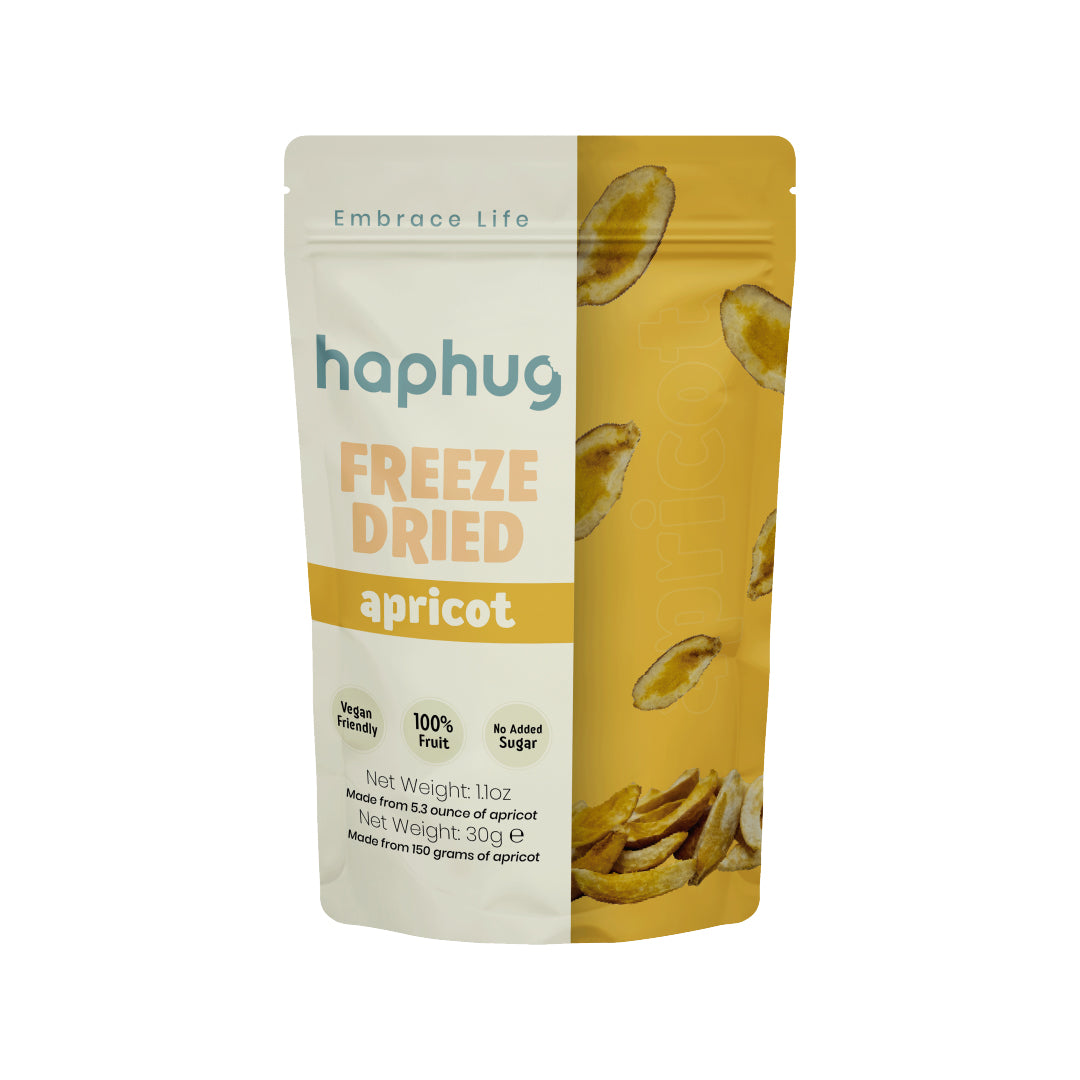 HapHug Freeze Dried Shades of Yellow Pack Vegan Friendly, No Sugar Added, 100% Natural