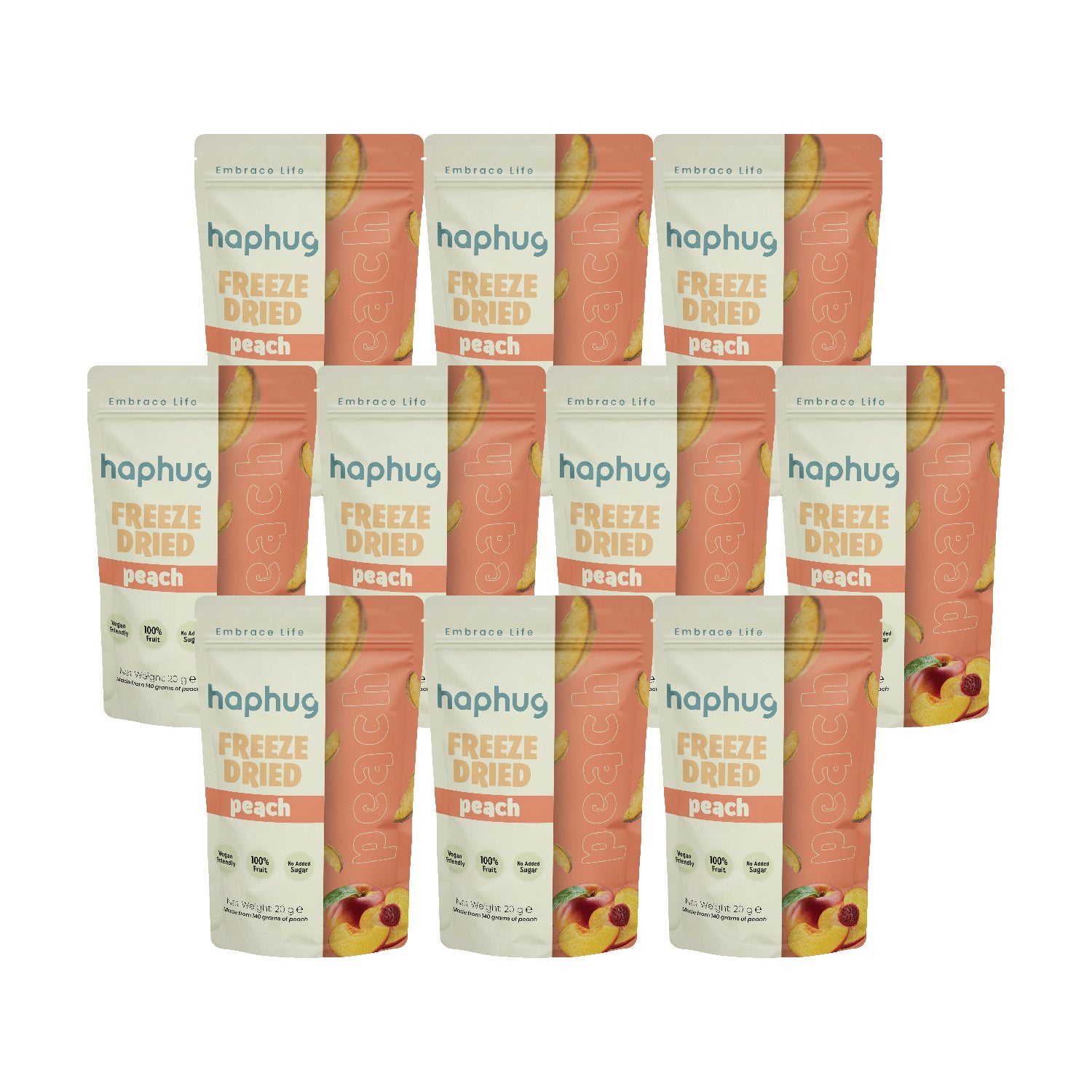 HapHug Freeze Dried 10 Pack