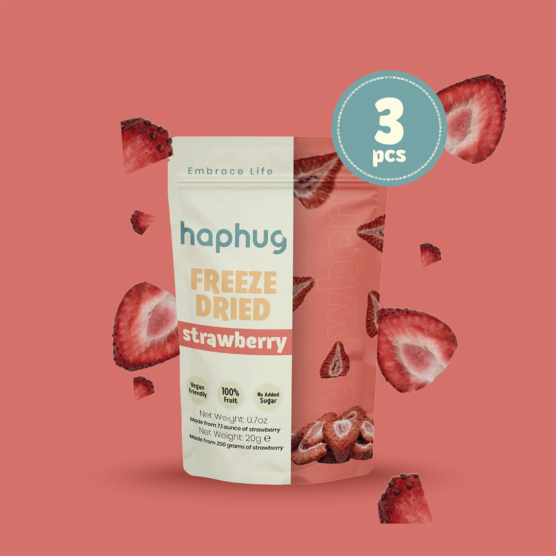 HapHug Freeze Dried Fruit Triple Pack