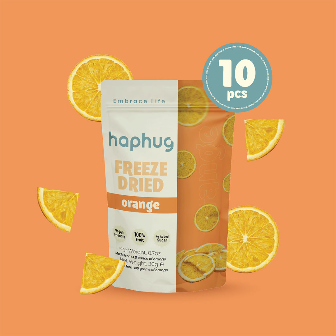 HapHug Freeze Dried Fruit 10 Pack