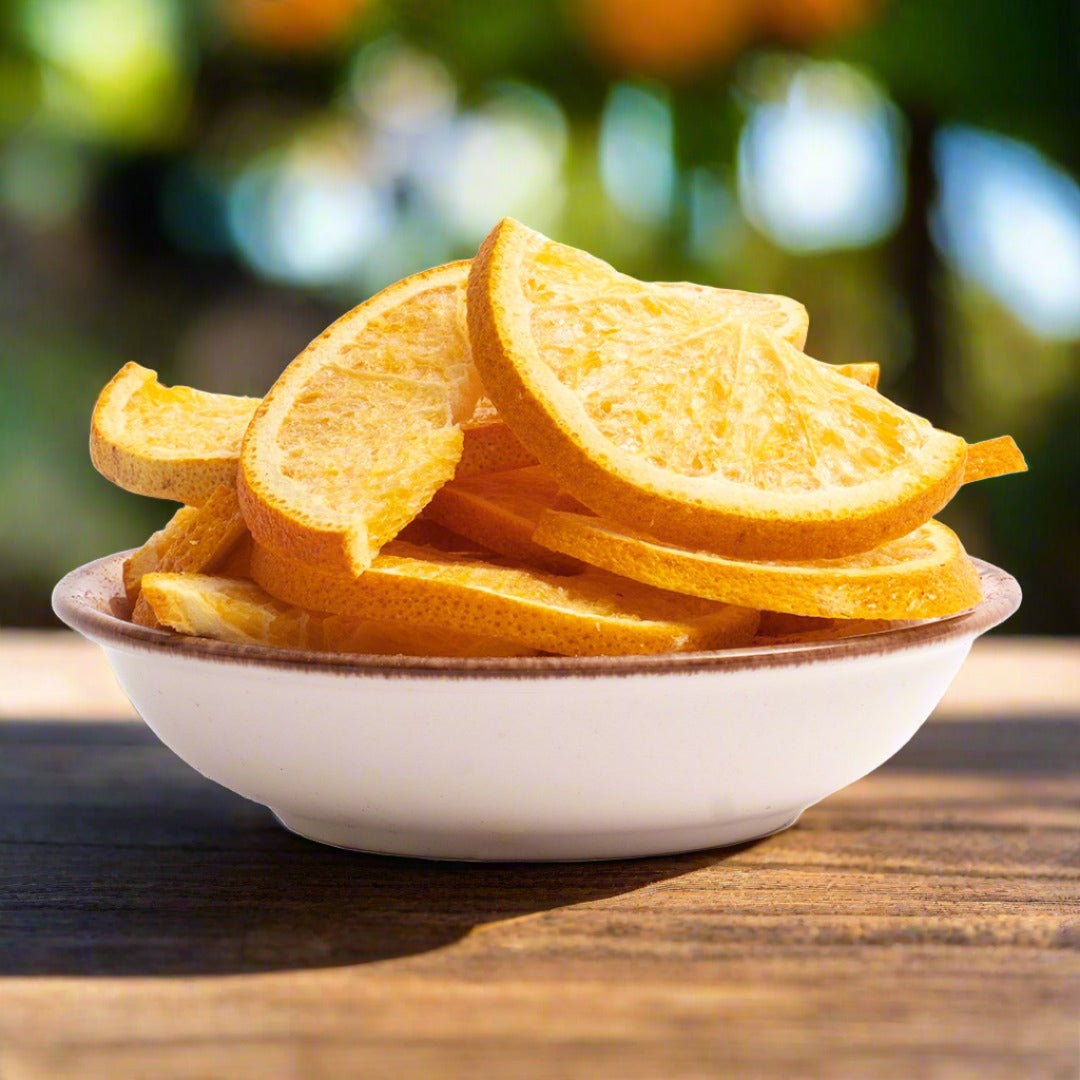HapHug Freeze Dried Orange Snacks . Vegan Friendly, No Sugar Added, 100% Natural