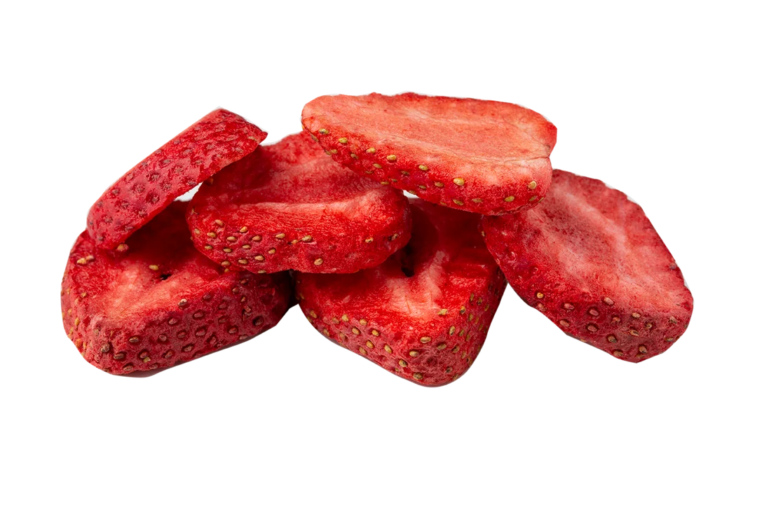 HapHug Freeze Dried Sliced Strawberry for Wholesaler