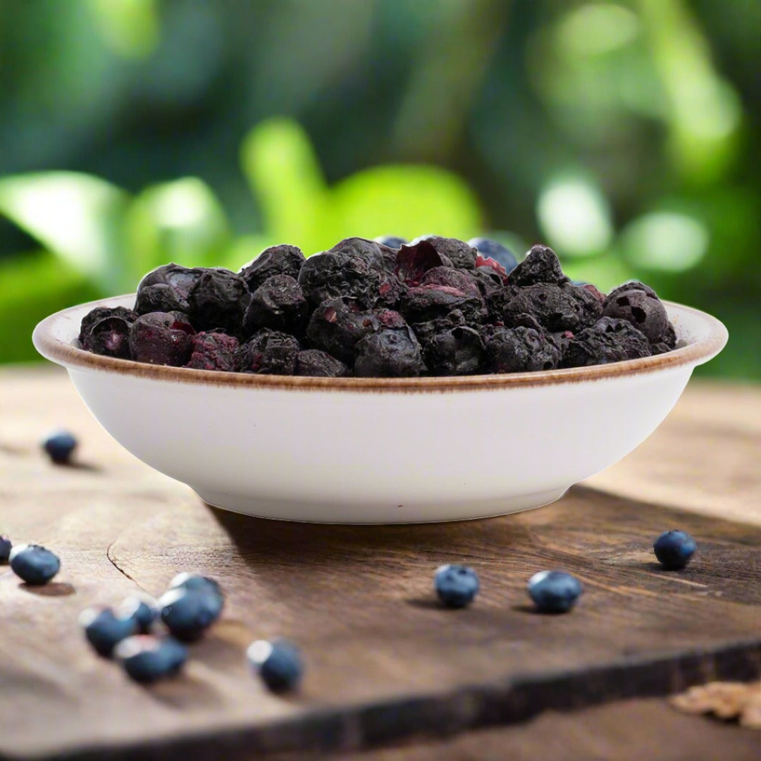 HapHug Freeze Dried Blueberry Snacks. Vegan Friendly, No Sugar Added, 100% Natural